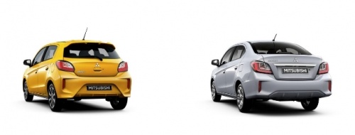 Lộ diện bộ đôi Attrage và Mirage mới của Mitsubishi