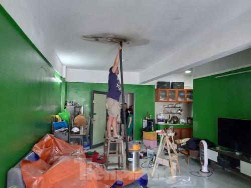 Chung cư dành cho công nhân vừa sử dụng đã xuống cấp