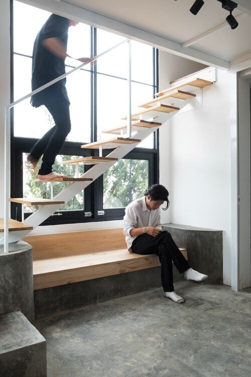 Ngôi nhà hình khối khác lạ đẹp mê mẩn giữa rừng thông