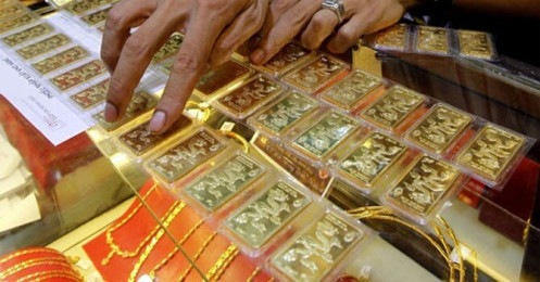 Giá vàng SJC bật tăng phiên đầu tuần