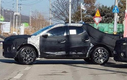 Hyundai Santa Cruz giá mềm lộ ảnh chạy thử khiến fan sốt sắng, đối thủ của Ford Ranger