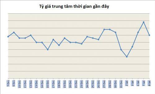 Tỷ giá ngày 8/1: Không nhiều biến động