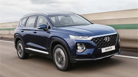 Hyundai Santa Fe 2019 giảm giá sốc, quyết đánh bại Toyota Fortuner, Mazda CX-8