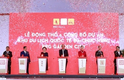 Tập đoàn BRG động thổ và công bố dự án Khu du lịch quốc tế đa chức năng tại Hà Nam
