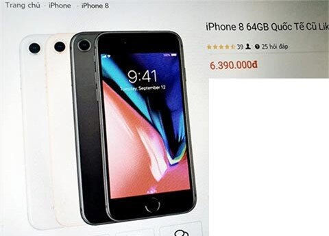 iPhone 8 giảm giá cực sốc trước thềm Tết Nguyên đán 2020