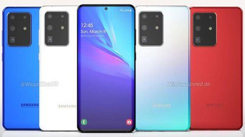 "Lộ nhan sắc" cực đẹp siêu phẩm Galaxy S20 Ultra
