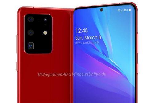 "Lộ nhan sắc" cực đẹp siêu phẩm Galaxy S20 Ultra