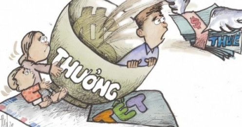 Một cán bộ ngân hàng được thưởng tết 1 tỷ đồng, nộp thuế 300 triệu