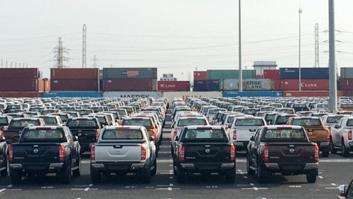 Ôtô từ Thái Lan và Indonesia áp đảo lượng xe nhập khẩu tại VN