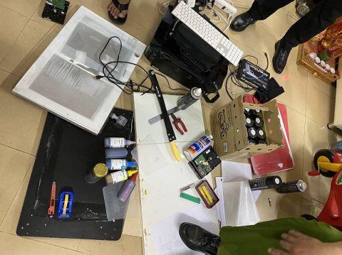 Công an TP.HCM triệt phá đường dây sản xuất tiền giả
