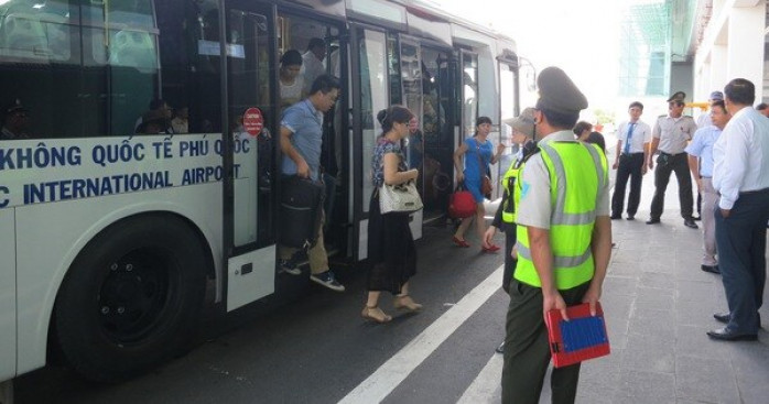 Sân bay Phú Quốc kiểm tra thân nhiệt 100% du khách quốc tế