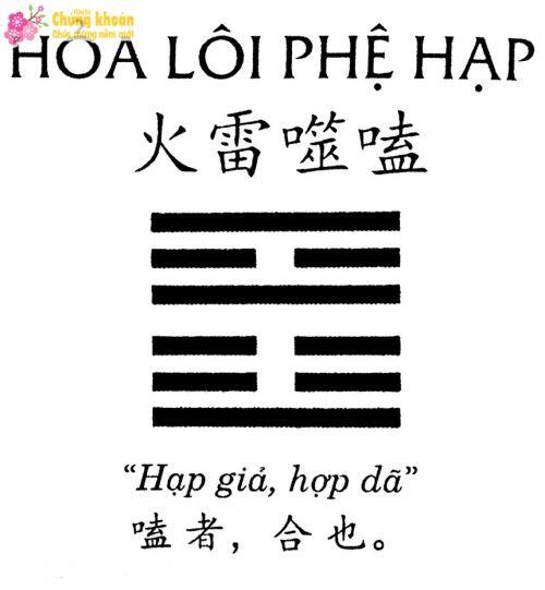 Quẻ Dịch 2020: Hỏa lôi phệ hạp Luật pháp nghiêm minh, thị trường chứng khoán hanh thông