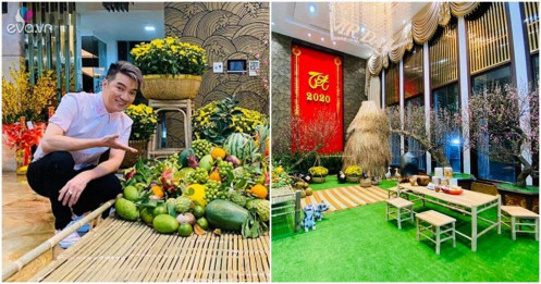 Đàm Vĩnh Hưng mở cửa khoe không gian nhà, mang cây rơm vào biệt thự 60 tỷ