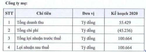Năm 2020, OGC đặt chỉ tiêu lãi sau thuế gần 142 tỷ đồng