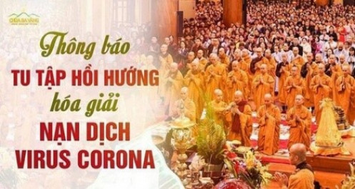 Dừng chương trình Chùa Ba Vàng chỉ cách hóa giải dịch virus corona