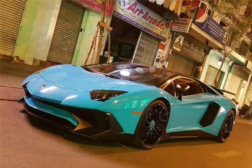 'Soi' Lamborghini Aventador SV giá hơn 30 tỷ tại Việt Nam