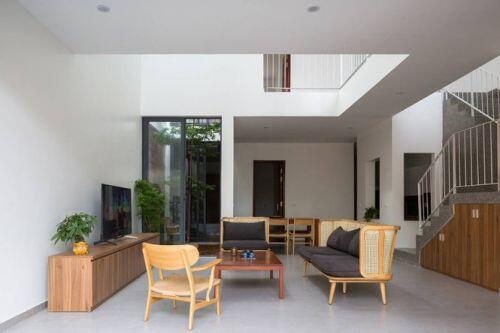 Nhà 2 tầng chốn quê thanh bình nhưng vô cùng ấn tượng ở Hà Tĩnh