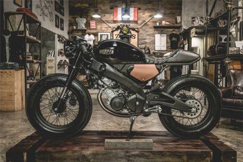 Ngắm “xế nổ” Yamaha XSR 155 độ Cafe Racer hầm hố