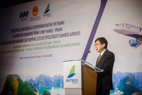 Bamboo Airways được cấp phép khai thác đường bay thẳng Hà Nội - Praha