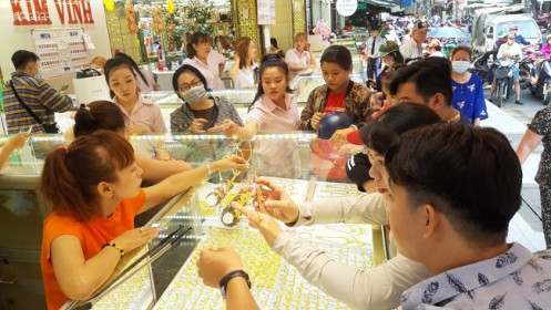 Giá vàng trong nước sáng 6/2 biến động nhẹ