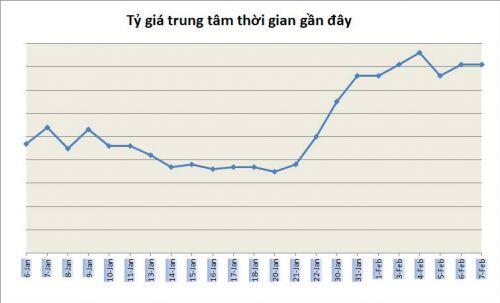 Tỷ giá ngày 7/2: Không nhiều biến động