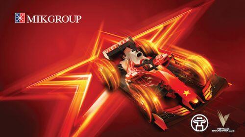 MIKGroup “chơi lớn” đồng hành cùng Giải đua công thức 1 Việt Nam