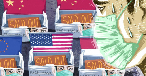 Thiếu hụt khẩu trang ở Trung Quốc gây nên những gợn sóng trên toàn cầu