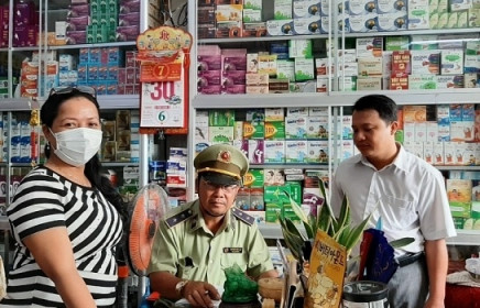 Tiền Giang: Tạm giữ 40 chai Gel rửa tay và 480 chai nước súc miệng có dấu hiệu vi phạm