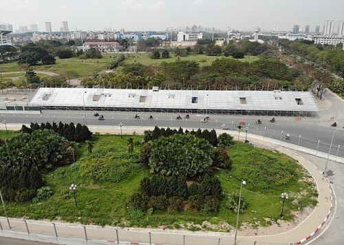 Khu Liên hợp thể thao Mỹ đình "Khoác áo mới" chờ ngày đua xe F1
