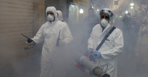 Iran có thêm 1.076 ca nhiễm mới virus corona trong 24 giờ