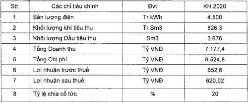 NT2 lên kế hoạch lãi sau thuế 2020 đi lui 18%