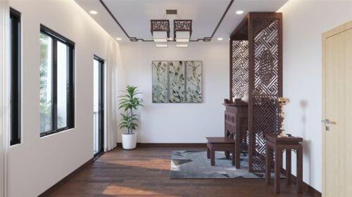 Nhà ống 3 tầng có giếng trời giúp lấy gió và sáng