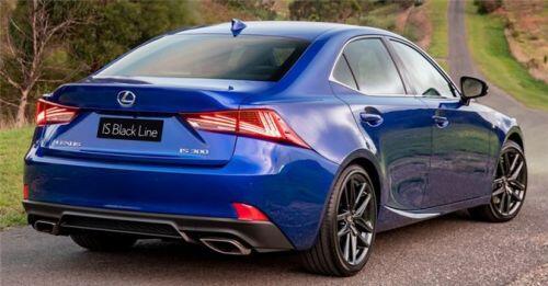 Cận cảnh Lexus IS Black Line Special: Giới hạn 150 chiếc, giá hơn 1 tỷ đồng