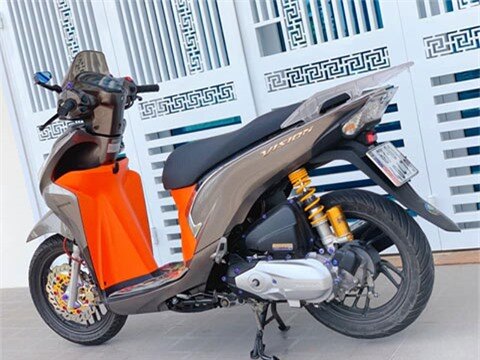 Sốc với Honda Vision giá rẻ, độ đẹp không kém SH 150 2020