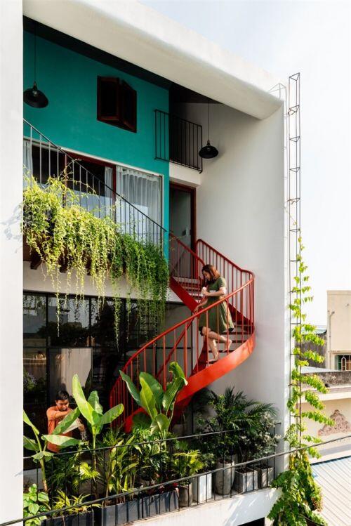 Nhà ở kết hợp với studio áo cưới được bố trí hợp lý