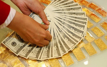 Thị trường vàng trong nước ‘đóng băng’, USD giảm giá