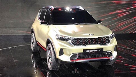 Kia Sonet sắp ra mắt, giá hơn 200 triệu 'đấu' Hyundai Kona, Ford Ecosport