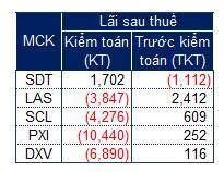 Tái diễn điệp khúc lệch pha lãi lỗ sau kiểm toán