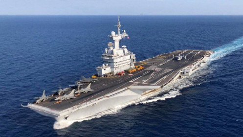 Thêm nhiều ca Covid-19 trên tàu sân bay Pháp, Mỹ
