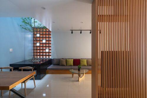 Ngôi nhà hình thác nước thổi làn gió mới