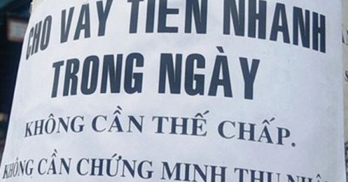 Cẩn trọng với “tín dụng đen” bùng phát trong mùa dịch