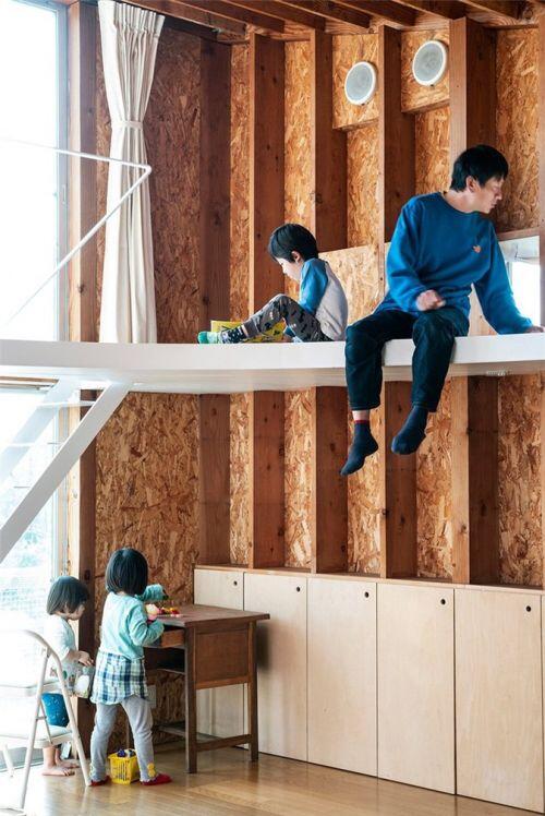 Ngôi nhà có gác lửng hình elip đẹp, độc, lạ