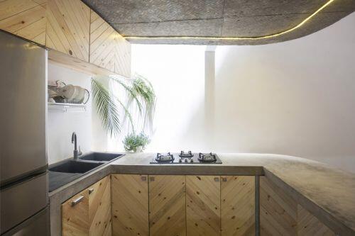 Ngôi nhà cấp 4 chỉ vỏn vẹn 40m² vẫn đủ ánh sáng và gió trời