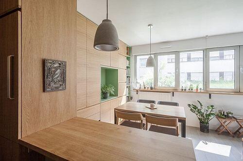 Căn hộ 30m2 nhưng thênh thang cho cả gia đình ở chỉ nhờ "độc chiêu" này