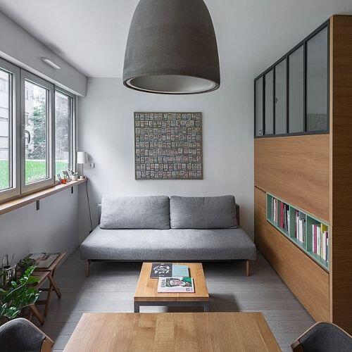 Căn hộ 30m2 nhưng thênh thang cho cả gia đình ở chỉ nhờ "độc chiêu" này