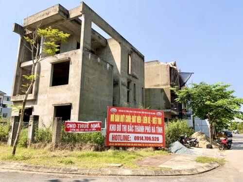 Cảnh nhếch nhác trong khu đô thị 350 tỷ đồng ở Hà Tĩnh bị thanh tra toàn diện