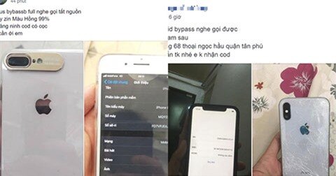 Sốc với iPhone X đẹp long lanh giá hơn 3 triệu, iPhone 7 Plus chỉ 1,5 triệu đồng