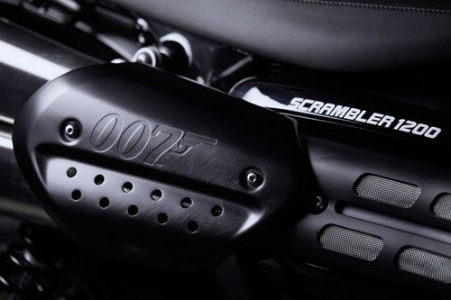 Ảnh chi tiết Triumph Scrambler 1200 Bond Edition 2020 vừa trình làng