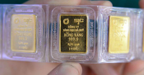 Vàng SJC lặng sóng