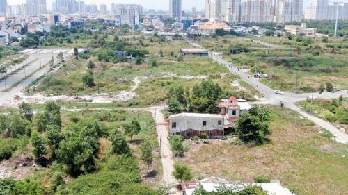 Cận cảnh khu đất 4,3ha ngoài ranh quy hoạch Thủ Thiêm người dân được hoán đổi